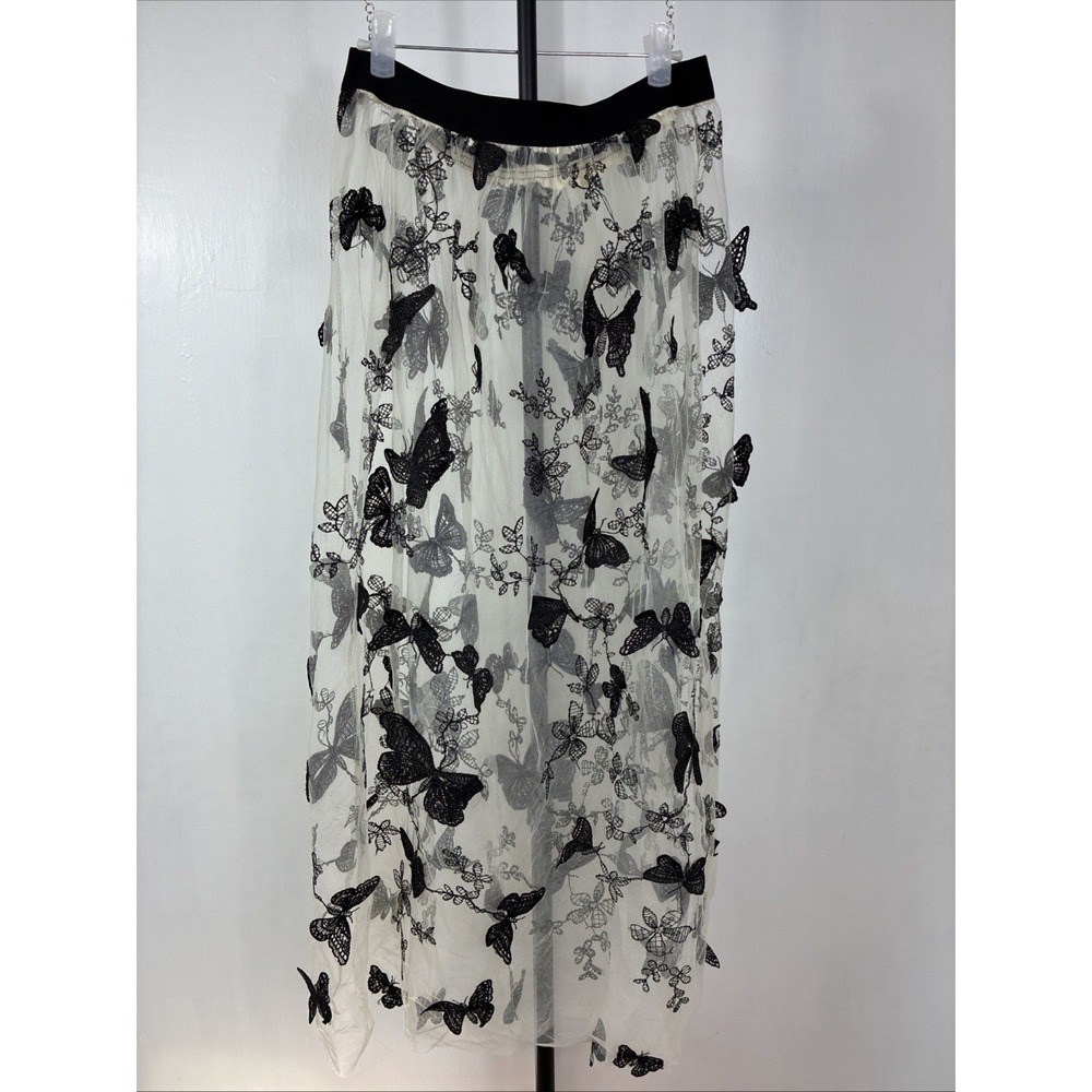 3D Butterfly Skirt Handmade One of A Kind Elastic Waist Whimsigoth Fairy Boho OS